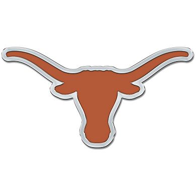WinCraft Texas Longhorns Colored Chrome Auto Emblem