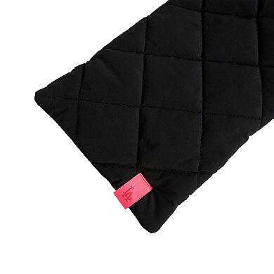 Women's Lusso Black Los Angeles Dodgers Ridley Puffer Scarf