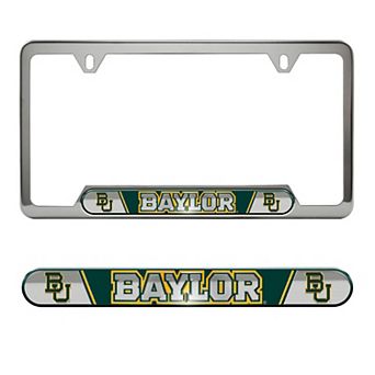 Logo Brands Baylor Bears Embossed License Plate Frame