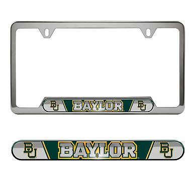 Logo Brands Baylor Bears Embossed License Plate Frame