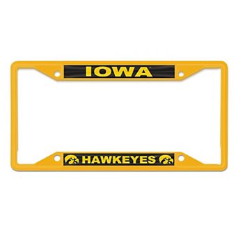 WinCraft Iowa Hawkeyes License Plate Frame