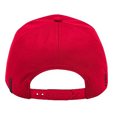 Men's Colosseum Scarlet Rutgers Scarlet Knights Hits the Road Podium Adjustable Hat