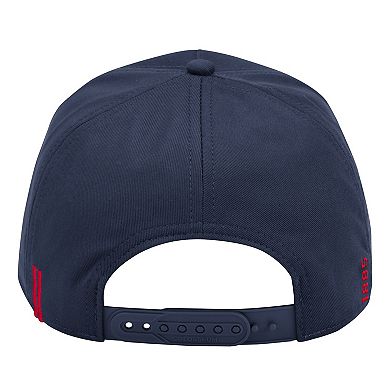 Men's Colosseum Navy Arizona Wildcats Hits the Road Podium Adjustable Hat