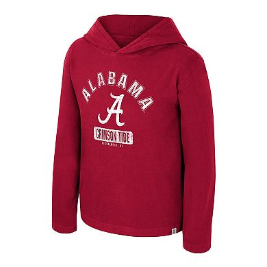Youth Colosseum Crimson Alabama Crimson Tide Simoleans Washed Hoodie