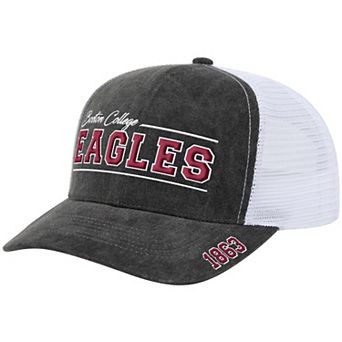 Unisex Colosseum Gray Boston College Eagles Billy 2400 Adjustable Trucker Hat