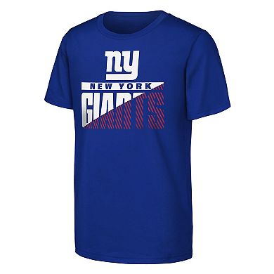 Youth Outerstuff Royal New York Giants Never Quit 2-Pack T-Shirt Set
