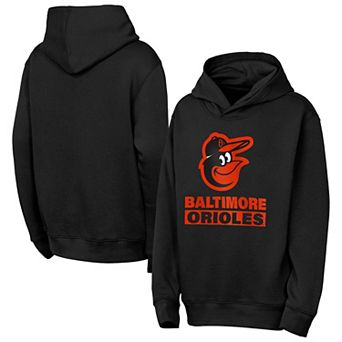 Youth Outerstuff Black Baltimore Orioles Back to Basics Hoodie