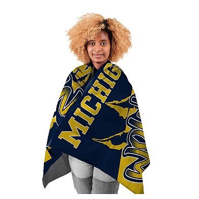 "Pegasus Michigan Wolverines 50"" x 60"" Wearable Hero Cape"