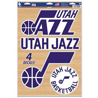 WinCraft Utah Jazz Primary 11'' x 17'' Multi-Use Decal Sheet