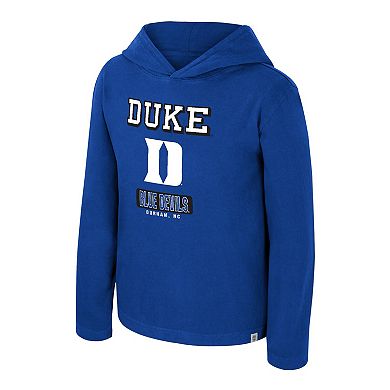 Youth Colosseum Royal Duke Blue Devils Simoleans Washed Hoodie