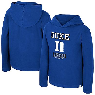 Youth Colosseum Royal Duke Blue Devils Simoleans Washed Hoodie