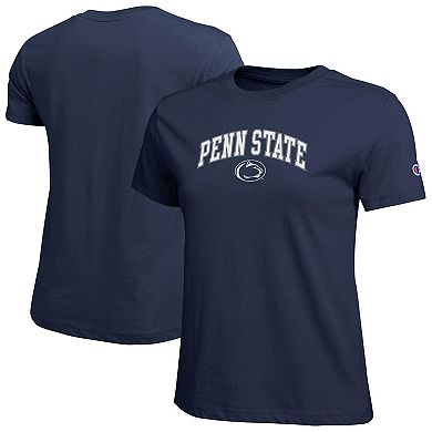 Women's Champion Navy Penn State Nittany Lions Arched Over Logo T-Shirt