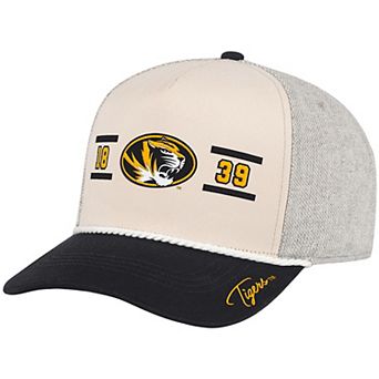 Men's Colosseum Natural Missouri Tigers Frank Podium Adjustable Hat