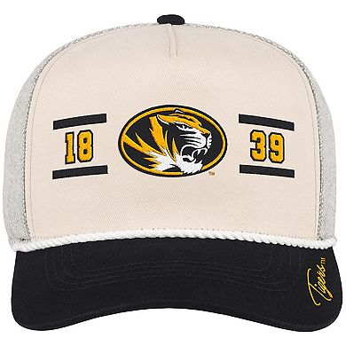 Men's Colosseum Natural Missouri Tigers Frank Podium Adjustable Hat