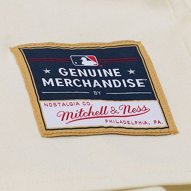 Women's Mitchell & Ness Cream Pittsburgh Pirates Boyfriend Raglan T-Shirt