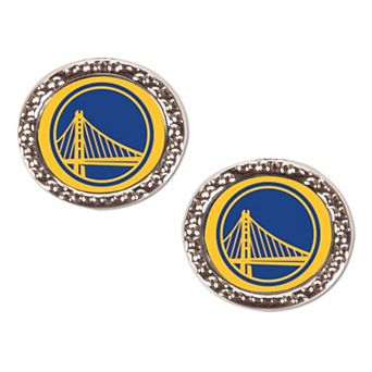WinCraft Golden State Warriors Round Team Post Earring