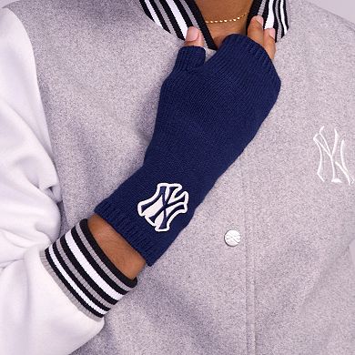Lusso New York Yankees Fingerless Gloves