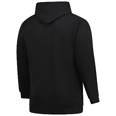 Men's Fanatics Black Baltimore Ravens Big & Tall Chip Shot Hoodie