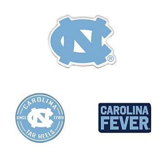 WinCraft North Carolina Tar Heels 3-Pack Premium Fridge Magnet Set