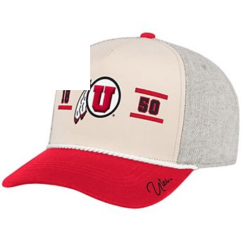 Men's Colosseum Natural Utah Utes Frank Podium Adjustable Hat
