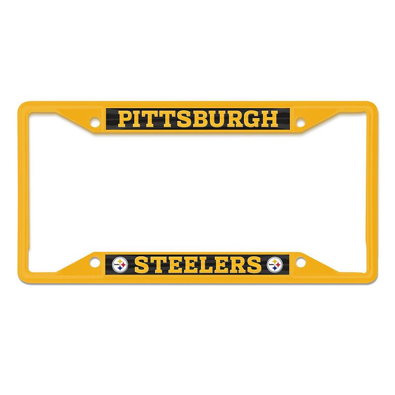 WinCraft Gagliardetto Pittsburgh Steelers - 30,5x76,2 Cm, Feltro Misto, Ufficiale NFL - 2