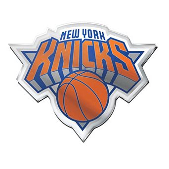 WinCraft New York Knicks Colored Chrome Auto Emblem