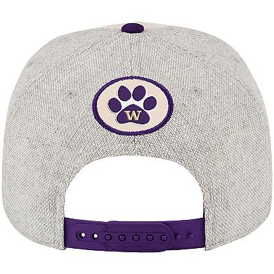 Men's Colosseum Natural Washington Huskies Frank Podium Adjustable Hat