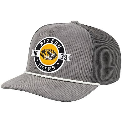Men's Colosseum Gray Missouri Tigers Where's My Hat Podium Adjustable Trucker Hat