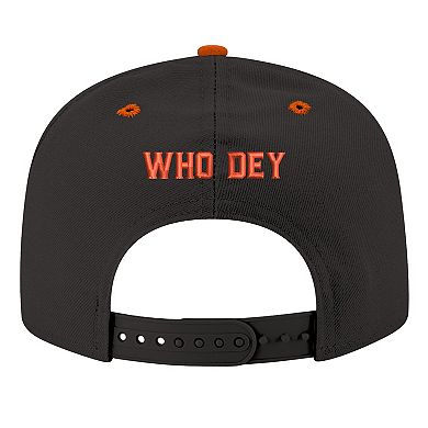 Men's New Era Black Cincinnati Bengals STREAK Season Ticket Member 9FIFTY Snapback Hat