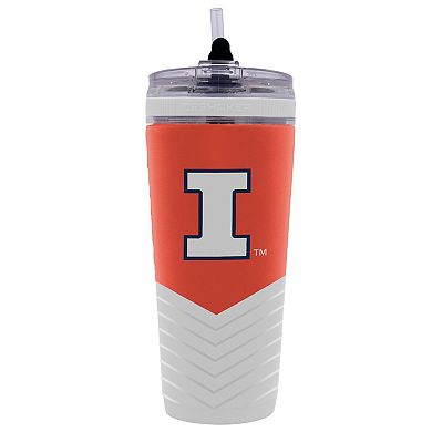WinCraft Illinois Fighting Illini 26oz 4D Flex Ice Shaker Bottle