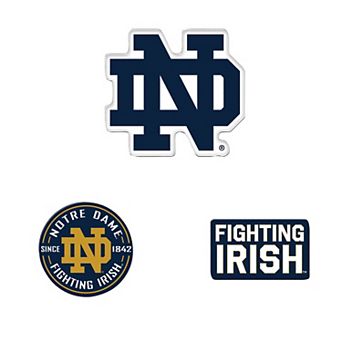 WinCraft Notre Dame Fighting Irish 3-Pack Premium Fridge Magnet Set