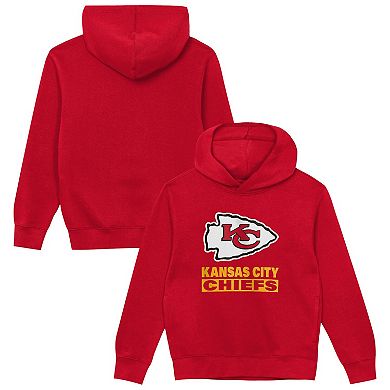 Toddler Outerstuff Red Kansas City Chiefs Back to Basics Hoodie
