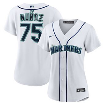 Women's Nike Andres Munoz White Seattle Mariners Home Replica Jersey