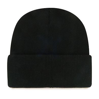 Men's '47 Black Boston Bruins Brain Freeze Cuffed Knit Hat