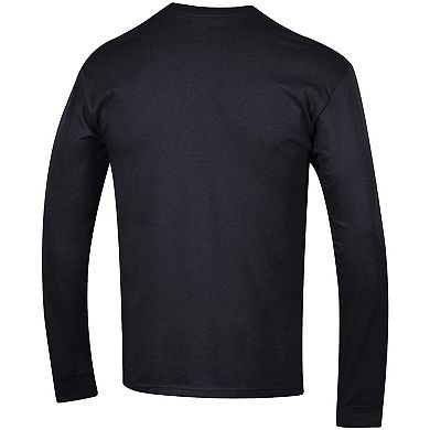 Men's Champion Black Baltimore Ravens Seal Long Sleeve T-Shirt