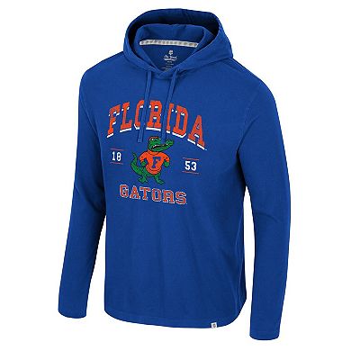 Men's Colosseum Royal Florida Gators Simoleans Washed Hoodie