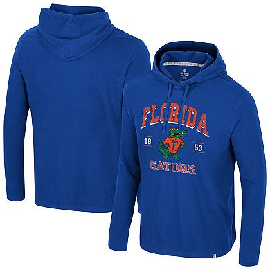 Men's Colosseum Royal Florida Gators Simoleans Washed Hoodie