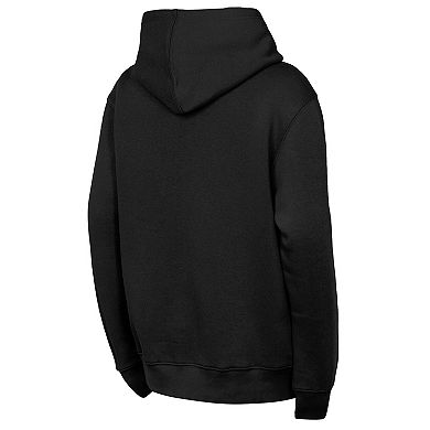 Youth Outerstuff Black San Antonio Spurs Back To The Basics Hoodie