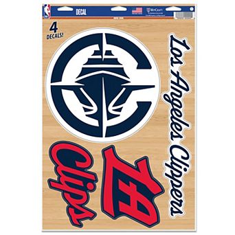 WinCraft LA Clippers Primary 11'' x 17'' Multi-Use Decal Sheet