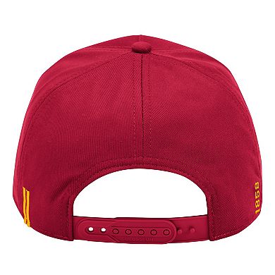 Men's Colosseum Cardinal Iowa State Cyclones Hits the Road Podium Adjustable Hat