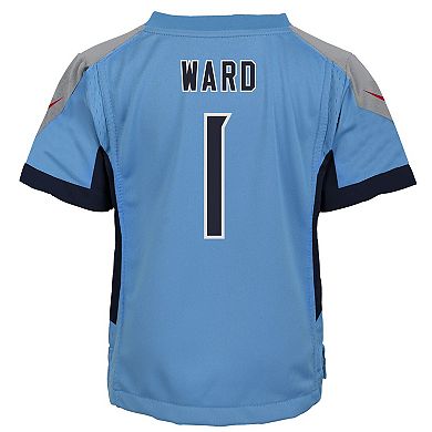 Toddler Nike Cameron Ward Light Blue Tennessee Titans Game Jersey