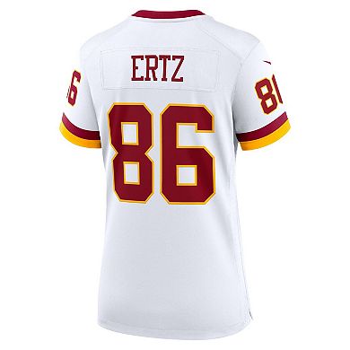 Women's Nike Zach Ertz White Washington Commanders Game Super Bowl Era Jersey
