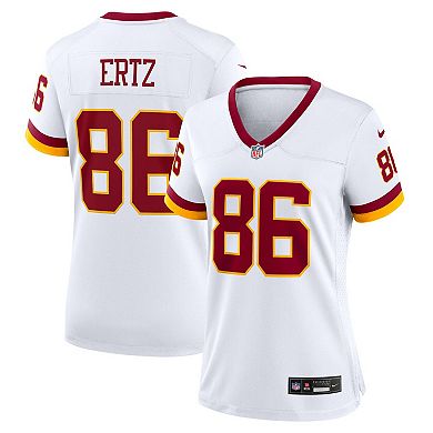 Women's Nike Zach Ertz White Washington Commanders Game Super Bowl Era Jersey