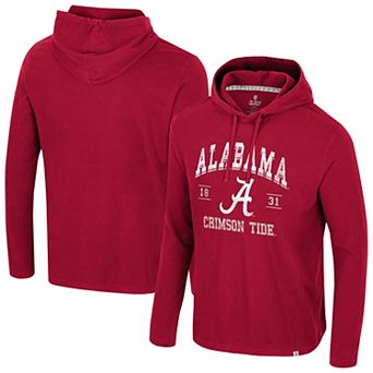 Men's Colosseum Crimson Alabama Crimson Tide Simoleans Washed Hoodie