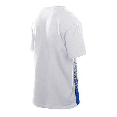 Men's New Era White New York Knicks Injection Sport Classics T-Shirt