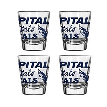 Washington Capitals 4-Pack 2oz. Shot Glass Set
