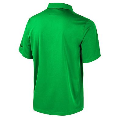 Men's Colosseum Green Oregon Ducks Strike Bowling Button-Up Shirt
