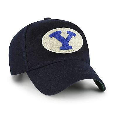 Unisex '47 Navy BYU Cougars Collections Golden Age Offside DT Adjustable Hat