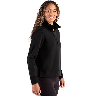 Cutter & Buck Roam Epic Versatility Womens 1/4 Zip Pullover