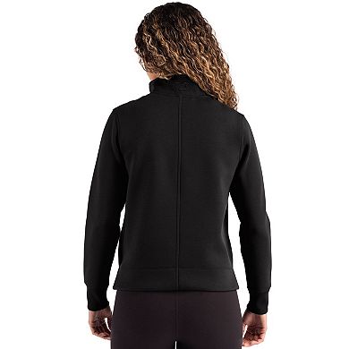 Cutter & Buck Roam Epic Versatility Womens 1/4 Zip Pullover